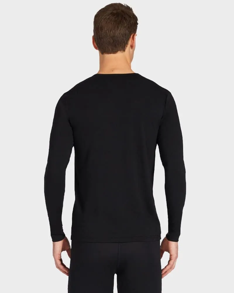 32 DEGREES Men's 2-Pack Performance Lightweight Thermal Baselayer Crewneck Top