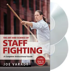 Art and Science of Staff Fighting 2-DVD (YMAA DVD) Joe Varady step by step Staff, Nine Levels - Easy to Expert 2025