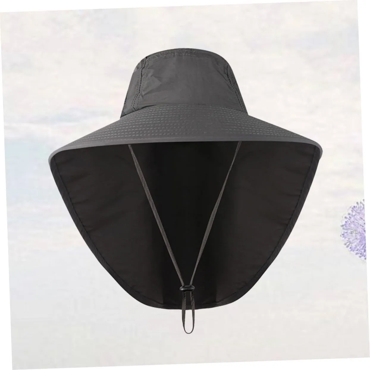 GALPADA Hat with Earflaps Peaky Wide Brim Sun Hat para Bucket Sun Hats Fishing Sol Waterproof Swimming UV Hat