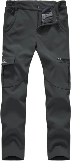 Gopune Women's Waterproof Windproof Outdoor Hiking Snow Ski Insulated Pants