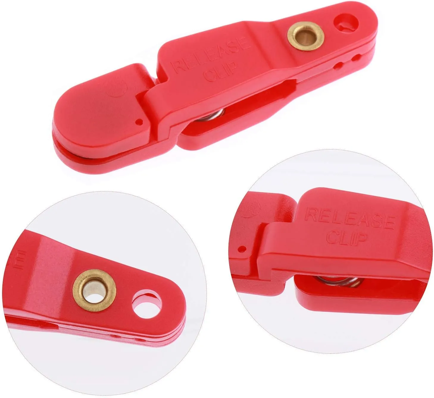 Heavy Tension Snap Release Clips for Weight Planer Board Kites Downrigger Trolling Fishing