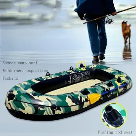 Inflatable Fishing Boat, Boats for Adults, Inflatable Rafts, Inflatable Fishing Raft Inflatable, Rubber Boat, Kayak, Dinghies 270x145cm