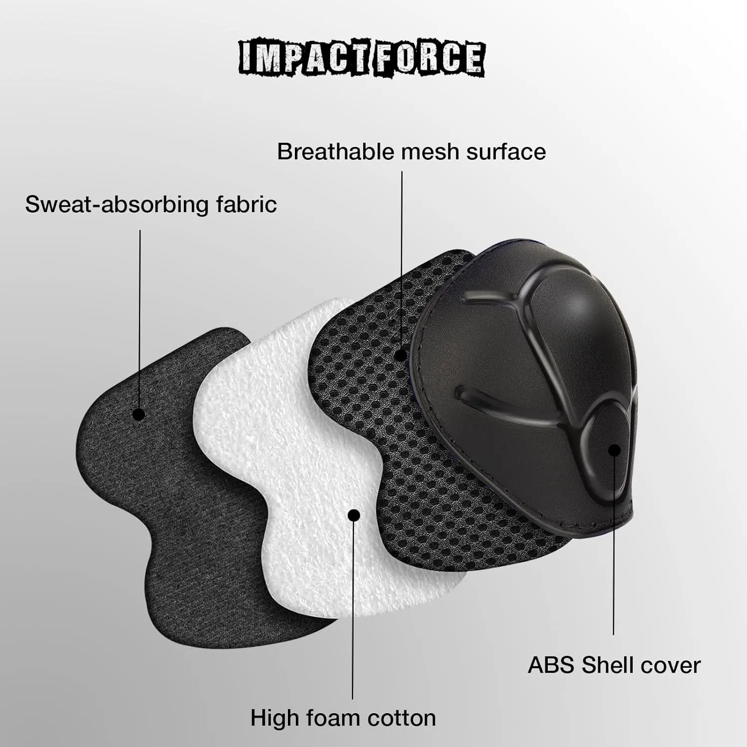 Kids Protective Gear Set - Knee Pads Elbow Pads with Wrist Guards for Ages 3-12 | 3-in-1 Safety Protective Gear for Skating, Cycling, Biking, Roller Skates, Scooters (Black, M(8-12Years))