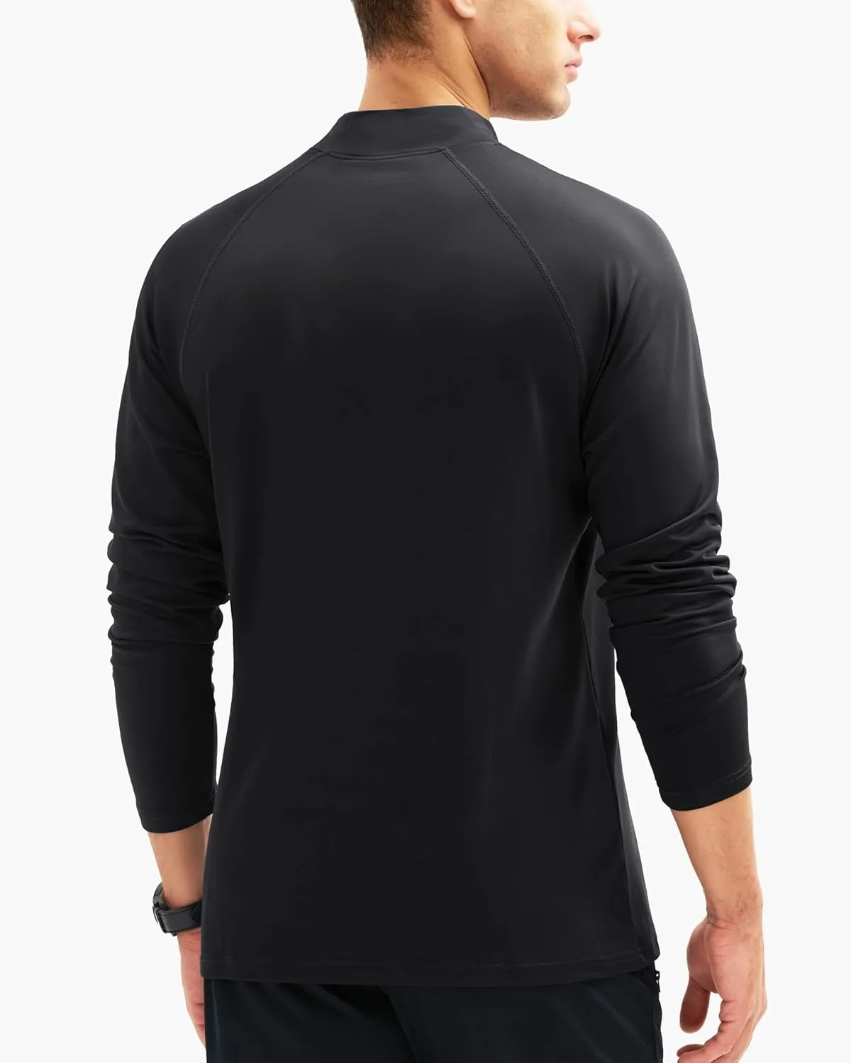 MAGCOMSEN Men's Thermal Shirt, Fleece Lined Long Sleeve Undershirts, Athletic Warm Base Layer Winter Top