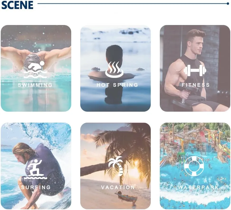 Mens Swim Trunks Quick Dry Bathing Suit Board Shorts for Men | Beach Swimwear Pool Shorts
