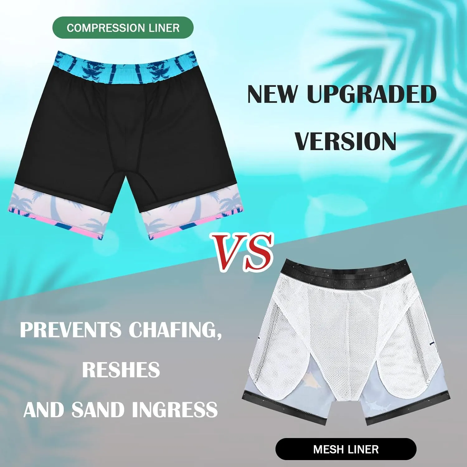 OlyPegic Boys Swim Trunks with Boxer Brief Liner Compression Boy Bathing Suit Quick Dry Beach Swimsuit Toddler Swim Shorts