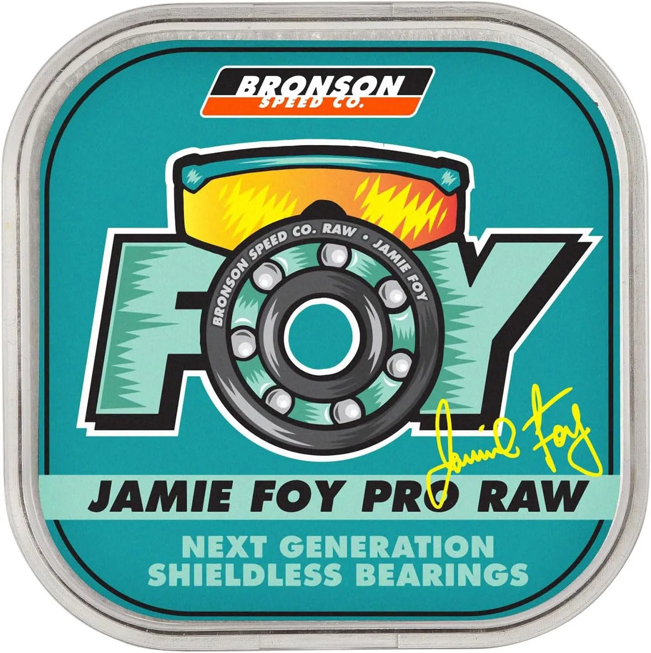 Skateboard Bearings Jamie Foy Pro Raw