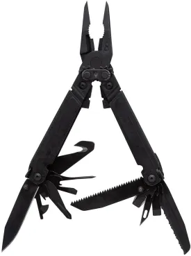 SOG PowerAccess Assist Full-Sized Well-Rounded Daily Use Multi-Tool | One-Handed Assisted Opening | 21 Tools, Black