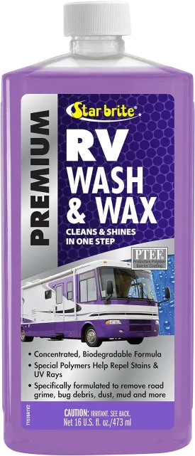 STAR BRITE RV Wash & Wax - 16 OZ (071516P)