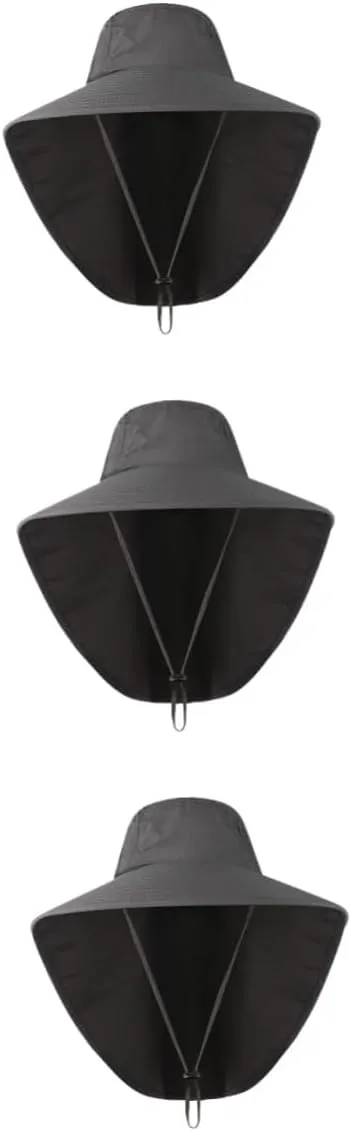 VALICLUD Hat with Earflaps UV Sun Hat para Hard Hat Sun Shade Sol Peaky Skull Cap Visor Hat Umbrella Hat