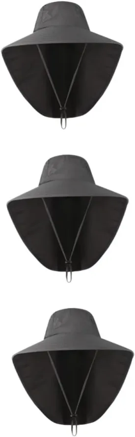 VALICLUD Hat with Earflaps UV Sun Hat para Hard Hat Sun Shade Sol Peaky Skull Cap Visor Hat Umbrella Hat