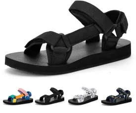 Women Hiking Sandals Casual Lightweight Water Sandal With Arch Support Yoga Mat Insole Outdoor Sport Beach Shoes