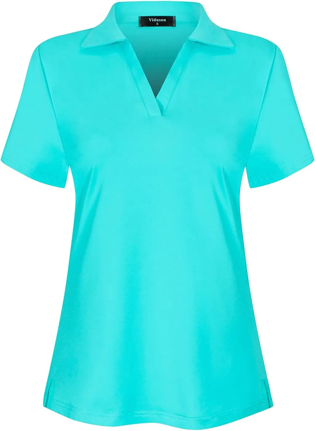 Women's Short Sleeve Golf Polo Shirts Tennis Shirts Sport T-Shirts Workout Tops